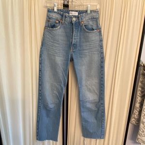 ZARA straight leg jeans